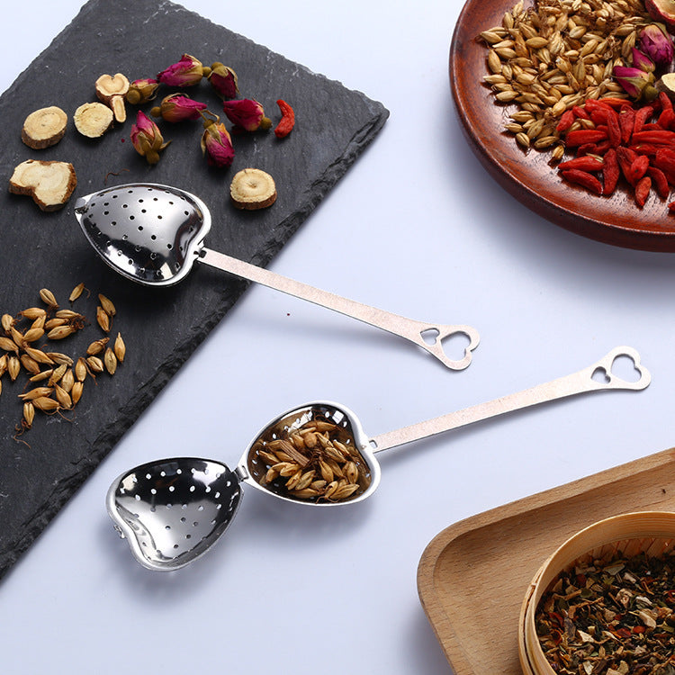 Heart-Shaped Tea Infuser Spoon