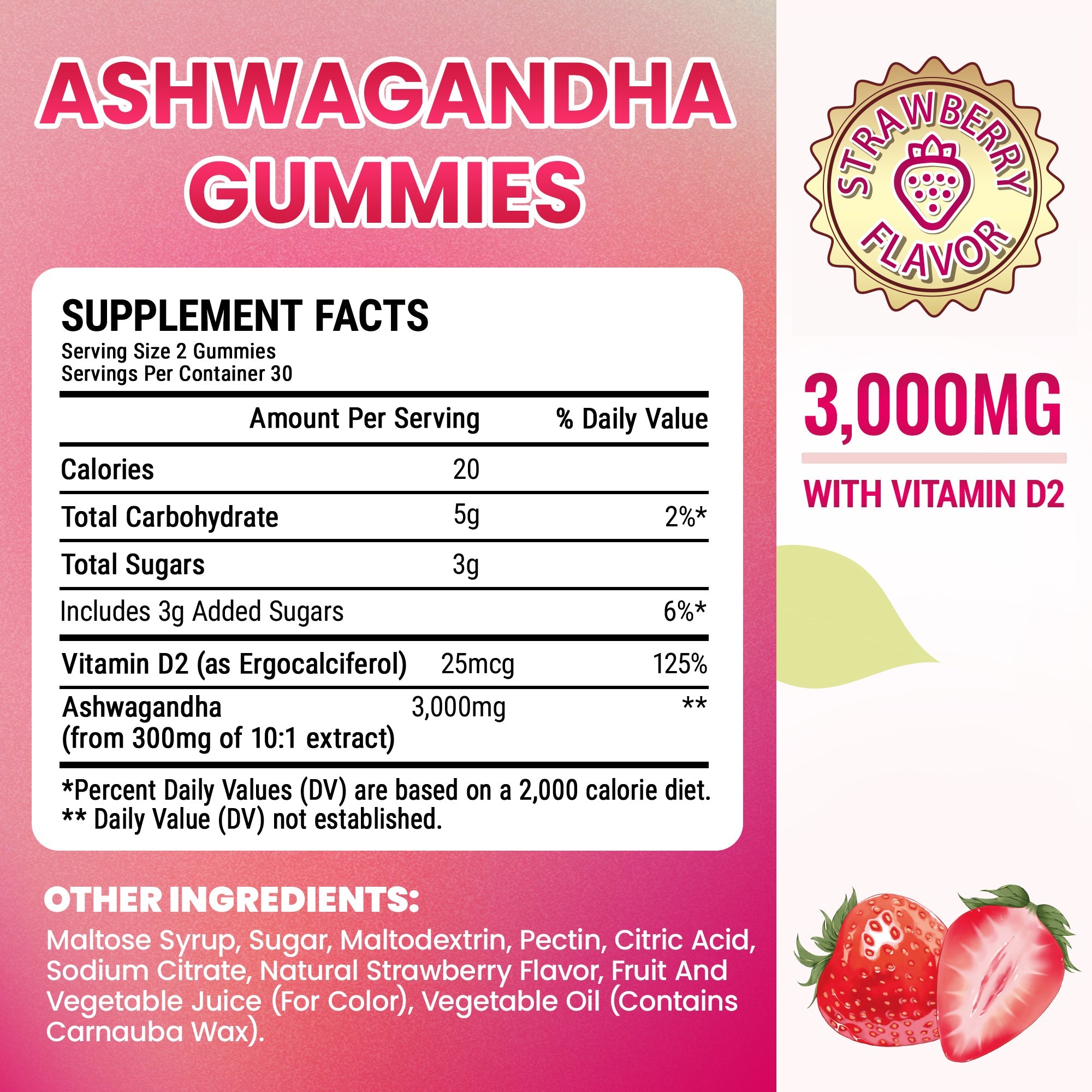 Ashwagandha Gummies — Stress Relief & Sleep Support