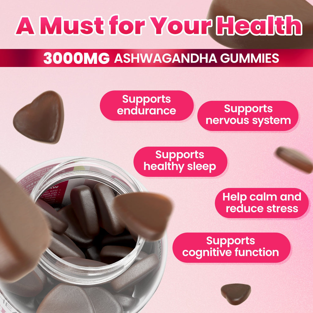 Ashwagandha Gummies — Stress Relief & Sleep Support