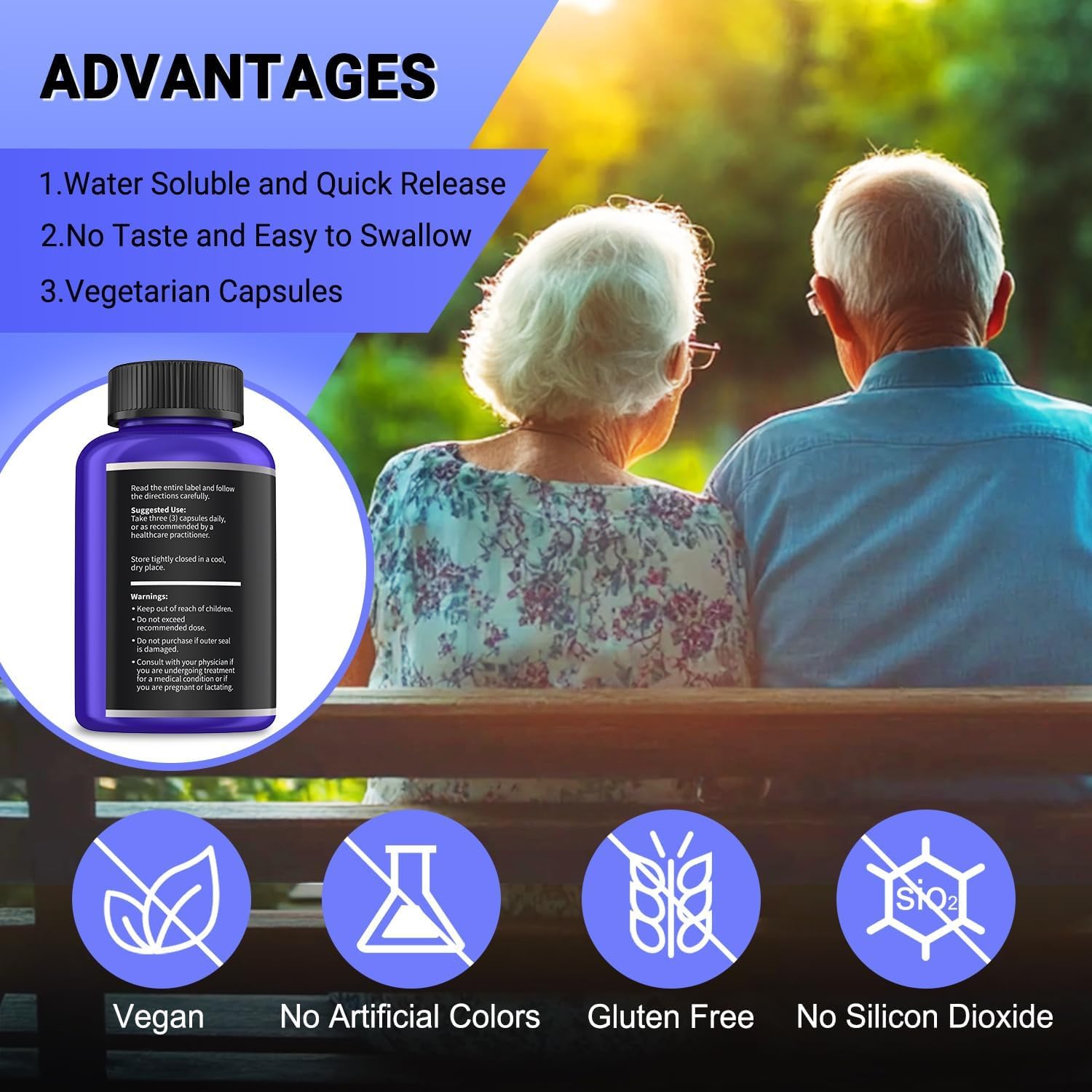 Vitamin B1 Complex — 500mg with Benfotiamine