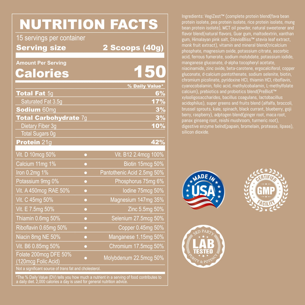 Plant-Based Meal Replacement Shake
